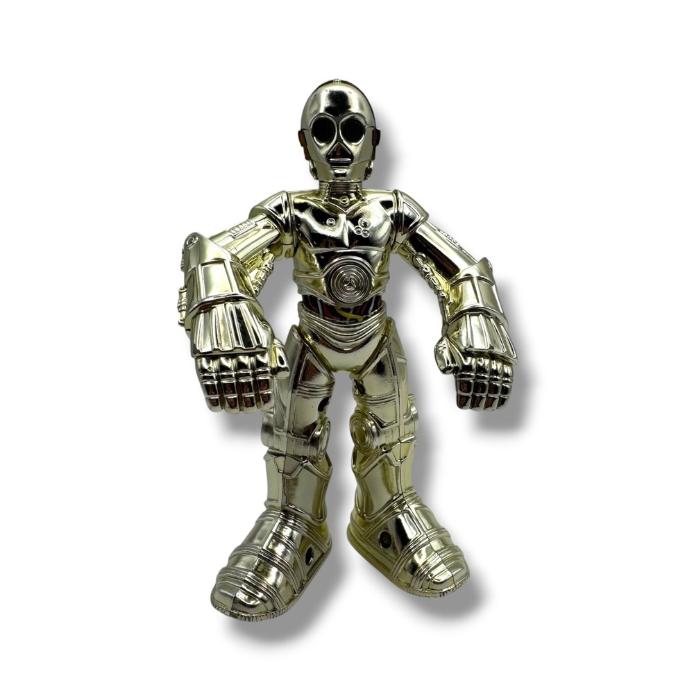 Hasbro Star Wars Jedi Force C-3PO Galactic Heroes Action Figure 5.5" Gold 2004